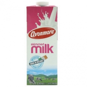 京东PLUS会员：AVONMORE 艾恩摩尔 脱脂牛奶 1L*6 整箱装 49.9元