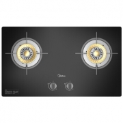 美的（Midea）  燃气灶双灶台嵌两用灶具家用节能猛火天燃气灶MQ7208