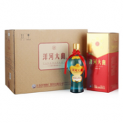 Plus会员：洋河大曲 新天蓝 42度 酱香型白酒 500mlx6瓶
