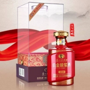 贵州茅台集团，白金原浆酒VIP珍酿52度浓香型白酒整箱500ml*6瓶 内置3个手提袋