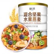 4种水果+3种坚果+2种谷物，2斤，益汇坊 水果坚果即食早餐燕麦片