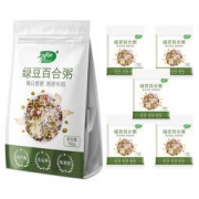十月稻田 绿豆百合粥 750g 9.9元