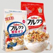 日本进口 卡乐比 富果乐系列 水果麦片700g *2袋
