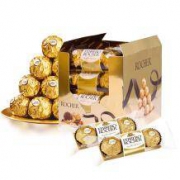 限移动端：FERRERO 费列罗 金莎 巧克力 48粒装 600g