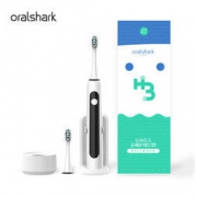 Oralshark 大鲨鱼 参半电动牙刷 H3 黑白色 99元包邮
