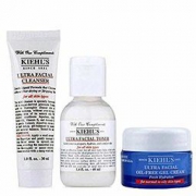 Kiehl's 科颜氏 高保湿随身套组 洁面啫喱 30ml+精华爽肤水 40ml+面霜 7ml 79元