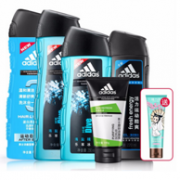 adidas 阿迪达斯 男士洗护套装x3件
