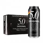 5.0 黑啤啤酒500ml*24听  99.9元包邮