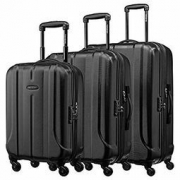 Samsonite 新秀丽 FLOREN系列 可扩展耐磨万向轮四轮拉杆箱 BQ1*09004 黑色 20寸+24寸+28寸 三件套 1899元包邮