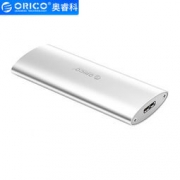 ORICO 奥睿科 M.2/NGFF转USB3.0 全铝SSD固态移动硬盘盒子 65元（拼购价）