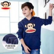 Paul Frank大嘴猴 儿童加绒卫衣 多色