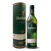 格兰菲迪（Glenfiddich）12年苏格兰达夫镇单一麦芽威士忌700ml 220元包邮