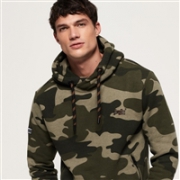 Superdry 极度干燥 男士连帽卫衣 迷彩色