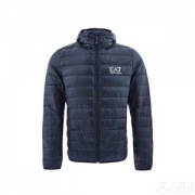 Emporio Armani 安普里奥·阿玛尼 EA7 男士轻薄连帽羽绒服