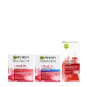 Garnier 卡尼尔 抗皱紧致护肤套装（日霜50ml+晚霜50ml+眼霜15ml） Prime会员凑单免费直邮含税