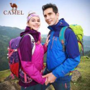 CAMEL骆驼 情侣款户外加绒冲锋衣 三合一两件套
