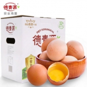 德青源 生态纯谷物A级鲜鸡蛋