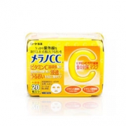日本进口：ROHTO 乐敦 Melano CC 美白保湿面膜 20片/盒 *3件 142.5元（3件5折）