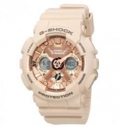 Casio 卡西欧 G-Shock 系列 玫瑰金色调运动腕表 GMA-S120MF-4ACR 82.5美元约￥556