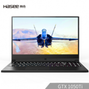 神舟 战神 15.6寸 窄边框游戏本（I5-8300H、GTX1050Ti、8G、128G+1T、72%色域）