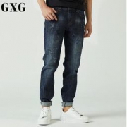 GXG 64805509 男士修身牛仔裤 *2件 191.6元包邮（低至95.8元/件，双重优惠）