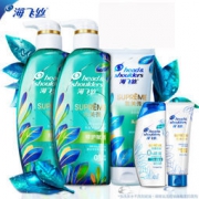 Head & Shoulders 海飞丝 无硅油洗发水套装 350ml*2+护发素400ml+80ml*2 119元包邮