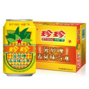 珍珍 麦芽味菠萝啤 碳酸饮料 330ml*24 45元