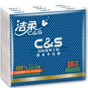 C&S 洁柔 倍柔面巾纸 3层*7片*18包