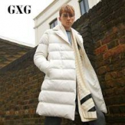 为帅气再添自信：GXG 男子长款羽绒外套