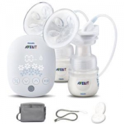 AVENT 新安怡 自然系列 SCF303 电动双边吸奶器 送消毒锅