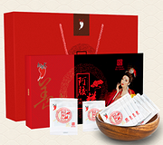 4.9分：红桃K 即食阿胶糕 礼盒装 500g