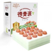 德青源 爱的鲜鸡蛋 16枚 688g