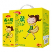 三元 黄小蕉 香蕉牛奶饮品200ml*12礼盒装 30元