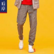后序 男士加厚休闲裤
