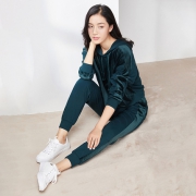 网易严选  女式天鹅绒卫衣家居服套装
