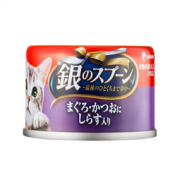 Gaines 佳乐滋 银勺 宠物猫罐头 小银鱼口味 70g*48罐  458.4元包邮