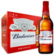 22点开始：Budweiser百威 啤酒 大瓶装 460mlx12瓶