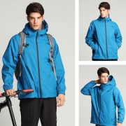The North Face 北面 男士防水防风户外蓝色冲锋衣3L88*2件 ￥736包邮