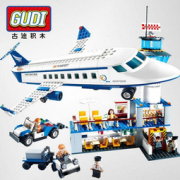 GUDI 古迪 拼装积木 8912 国际机场  72.9元包邮