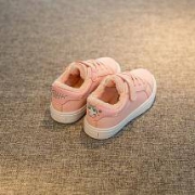 班妮宝贝 加绒保暖儿童女鞋