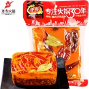 齐齐 牛油老火锅底料 特辣500g