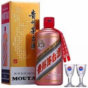 茅台 玫瑰金色瓶装白酒 53度 500ml 2368元包邮（需用券）