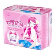 移动端：七度空间 超薄丝柔卫生巾 245mm 日用10片装 5.2元（拼购价，2人成团）