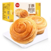 百草味 手撕面包 1000g/箱  19.9元（满减）