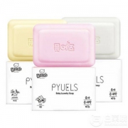 韩国进口，PYUELS 漂儿适 婴儿抗菌祛渍洗衣皂 180g*3块