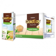 goldsoy 谷娜鲜 甜豆奶蛋白质饮料 1L*12盒 *3件  91.8元