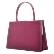 思琳（CELINE）   Clasp牛皮紫色女包手提包