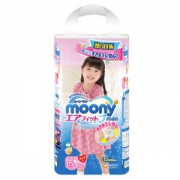moony 尤妮佳 女婴用拉拉裤 XXL26片 *5件