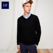 GAP 盖璞 315964 男士V领羊毛针织衫
