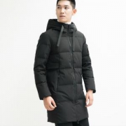 雅鹿 YT6327240  男士中长款修身连帽羽绒服  +凑单品